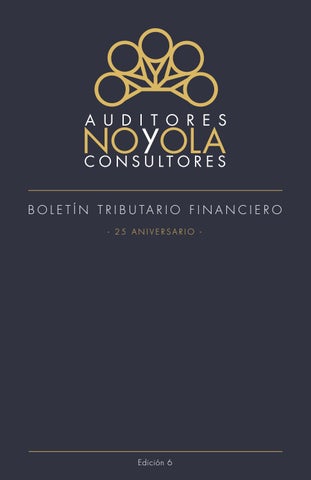 6ta Edición - Boletín Tributario Financiero