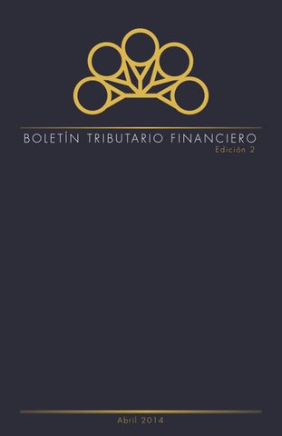 2da Edición - Boletín Tributario Financiero